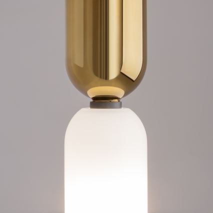 Maytoni MOD177PL-01G - Suspension filaire MEMORY 1xE14/40W/230V doré/blanc