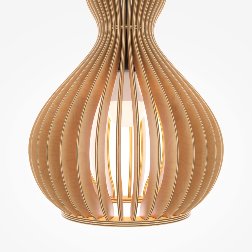 Maytoni MOD192PL-01W1 - Suspension filaire ROOTS 1xE27/40W/230V d. 30 cm beige