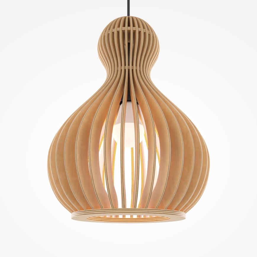 Maytoni MOD192PL-01W1 - Suspension filaire ROOTS 1xE27/40W/230V d. 30 cm beige
