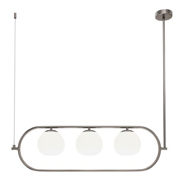 Maytoni MOD221PL-03N - Suspension-barre ERICH 3xE14/40W/230V chrome mat