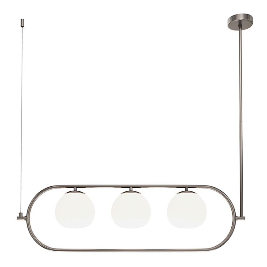Maytoni MOD221PL-03N - Suspension-barre ERICH 3xE14/40W/230V chrome mat