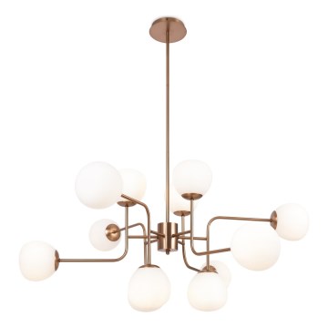 Maytoni MOD221PL-12G - Suspension-barre ERICH 12xE14/40W/230V cuivre