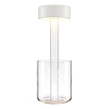 Maytoni MOD229TL-L3W3K1 - Lampe de table portable rechargeable à intensité variable LED/3W/5V 2200-4000K blanc/clair