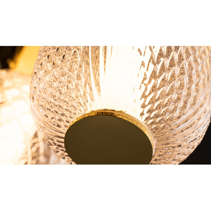 Maytoni MOD273CL-L60CH3K - Plafonnier DROP 4xLED/15W/230V d. 43 cm chrome brillant