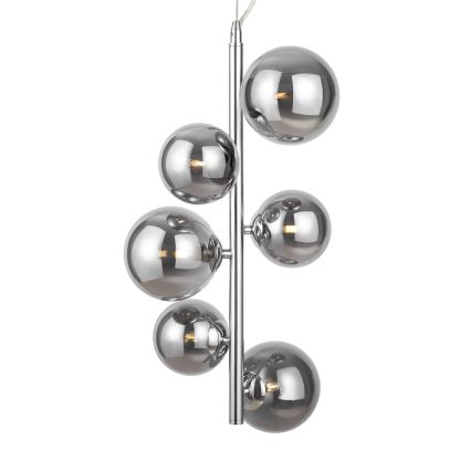 Maytoni MOD545PL-06CH - Suspension filaire DALLAS 6xG9/28W/230V chrome brillant