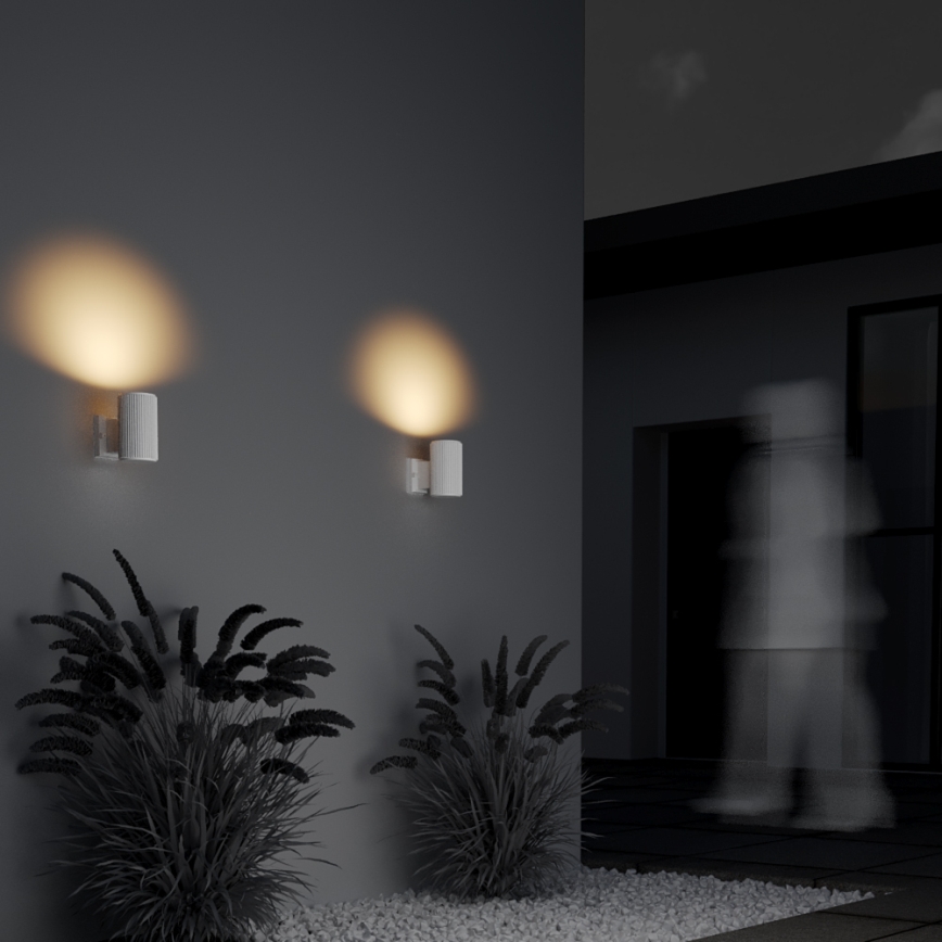 Maytoni O419WL-01W - Applique murale extérieure RANDO 1xE27/60W/230V IP54 blanche