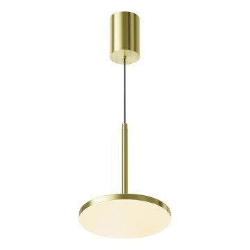 Maytoni P076PL-L12W3K-BS - Suspension filaire PLATO LED/12W/230V 3000K doré