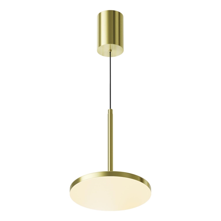 Maytoni P076PL-L12W3K-BS - Suspension filaire PLATO LED/12W/230V 3000K doré