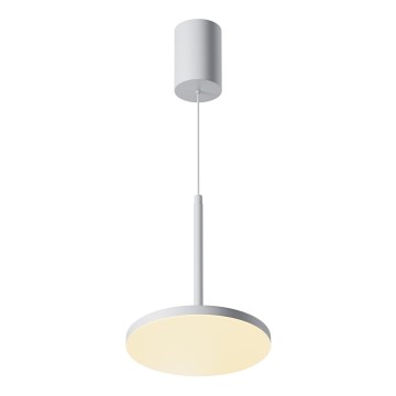 Maytoni P076PL-L12W3K-W - Suspension filaire PLATO LED/12W/230V 3000K blanc