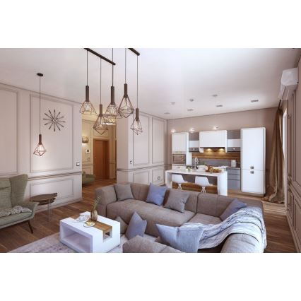 Maytoni T021-01-B -  Suspension filaire ARAIGNEE 1xE27/60W/230V