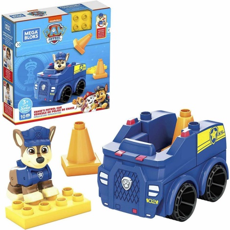 Mega Bloks - Ensemble de construction pour enfants Paw patrol Chase's car