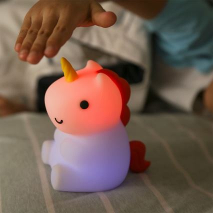 MegaLight - Lampe tactile RGB à intensité variable et rechargeable pour enfants MAGGY MAGIC LED/5V