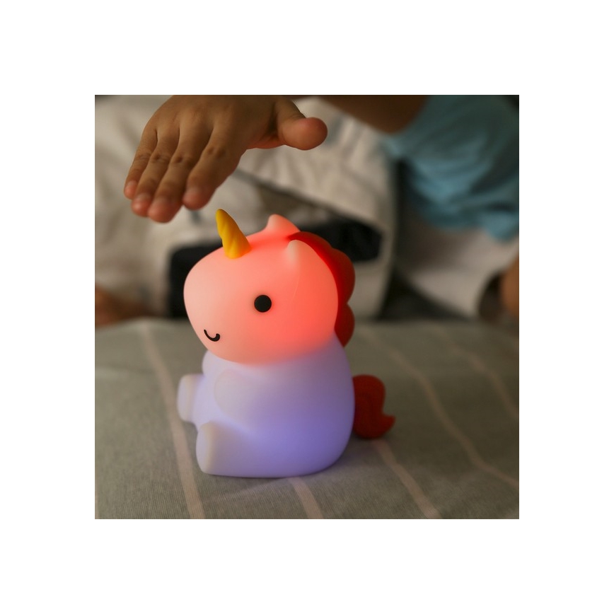 EGGY'S MYSTERY LIGHTS : Veilleuse Surprise Collectible Pour Enfants - 1 Parmi 9 Personnages, Lumière RGB Rechargeable