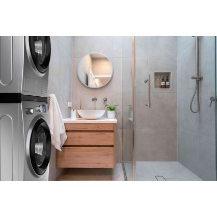 Meliconi 656138 - Entretoise 70 cm pour lave-linge et sèche-linge, noire