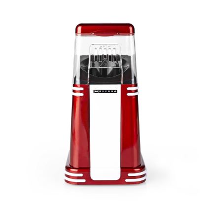 Melissa - Machine à pop-corn rétro à air chaud 1200W/230V rouge