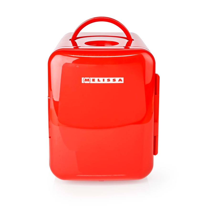 Melissa - Mini-réfrigérateur portable 48W/12/230V rouge