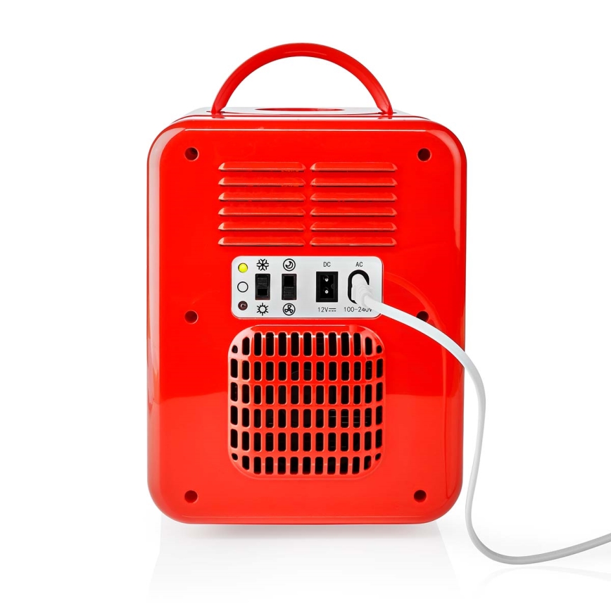 Melissa - Mini-réfrigérateur portable 48W/12/230V rouge