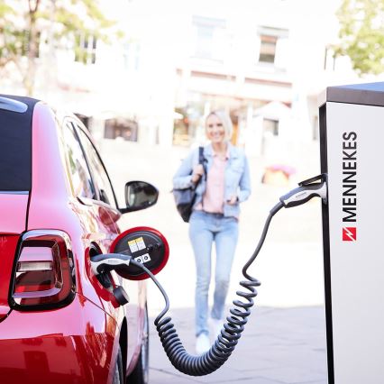 Mennekes - Câble de charge pour voiture électrique type 2 4m 11kW 20A IP44