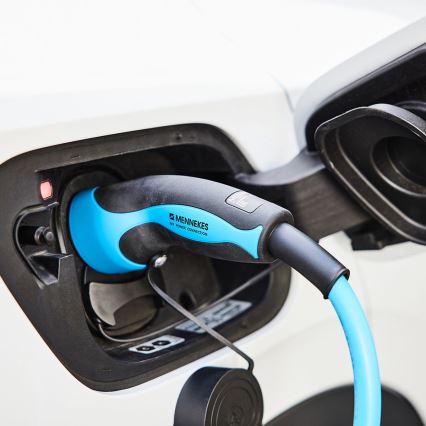 Mennekes - Câble de charge pour voiture électrique type 2 7,5m 7,4kW 32A IP44