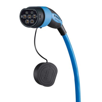 Mennekes - Câble de charge pour voiture électrique type 2 7,5m 7,4kW 32A IP44