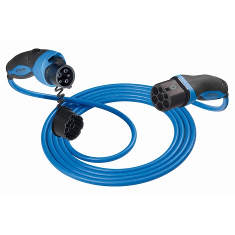 Mennekes - Câble de charge pour voiture électrique type 2 / type 1 7,5m 3, 7kW 20A IP44