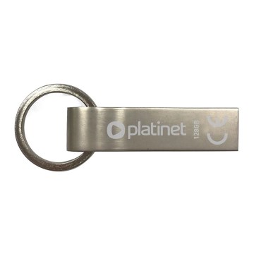 Métal étanche Flash Disk USB 128GB chrome mat
