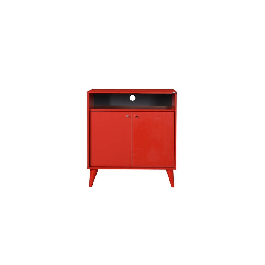 Meuble 79x73 cm rouge