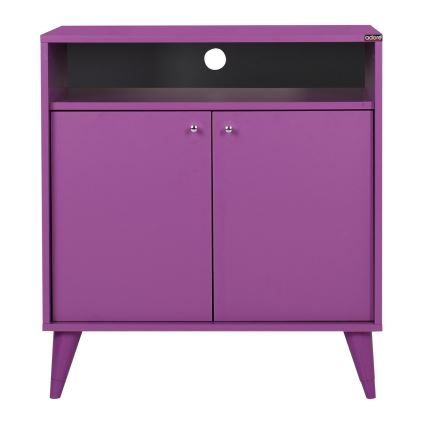 Meuble 79x73 cm violet