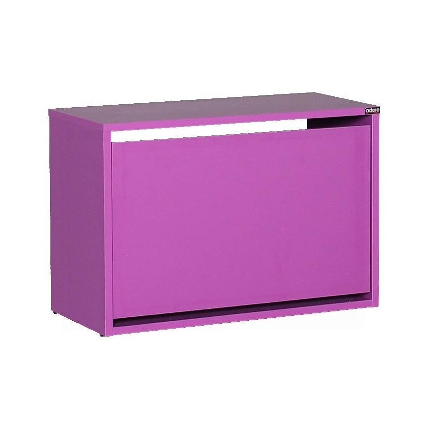 Meuble à chaussures 42x60 cm violet