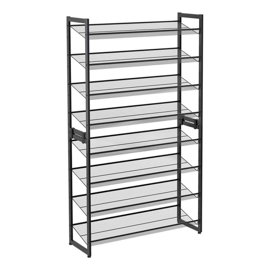 Meuble à chaussures ALVORO noir