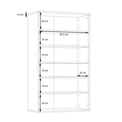 Meuble à chaussures ETON marron/anthracite