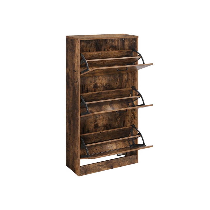 Meuble à chaussures FIRA marron