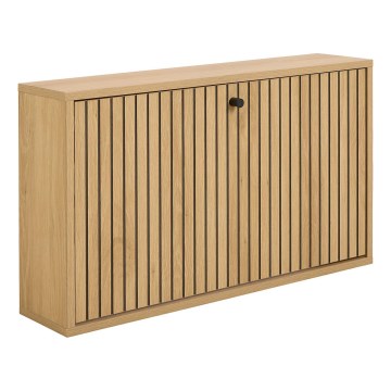 Meuble à chaussures OLIVIA, finition chêne