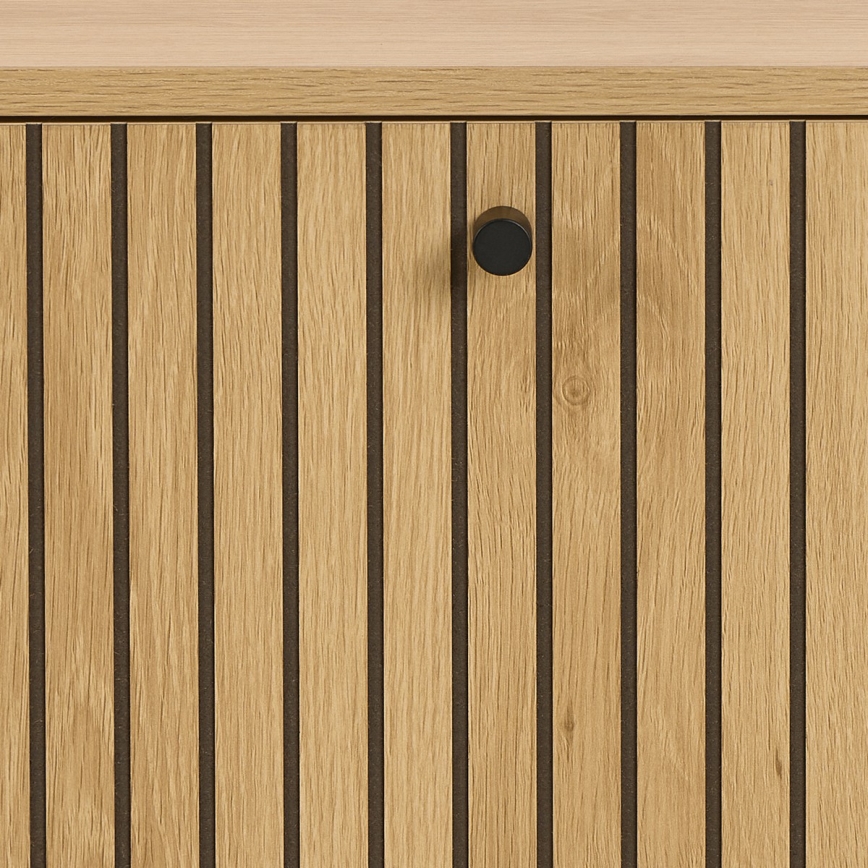 Meuble à chaussures OLIVIA, finition chêne