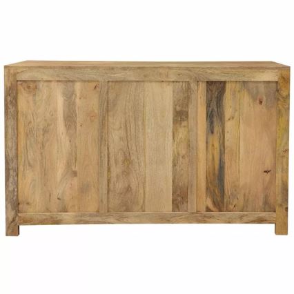 Meuble bar HINA 140x90 cm bois massif/manguier