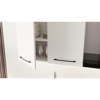 Meuble de cuisine EVE 200 cm, blanc