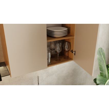 Meuble de cuisine JOY 200 cm, noyer