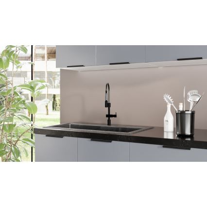 Meuble de cuisine PEARL 240 cm gris