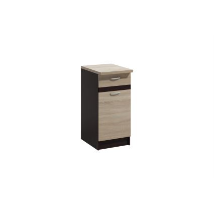 Meuble de cuisine VALERIA 180 cm brun/chêne Sonoma