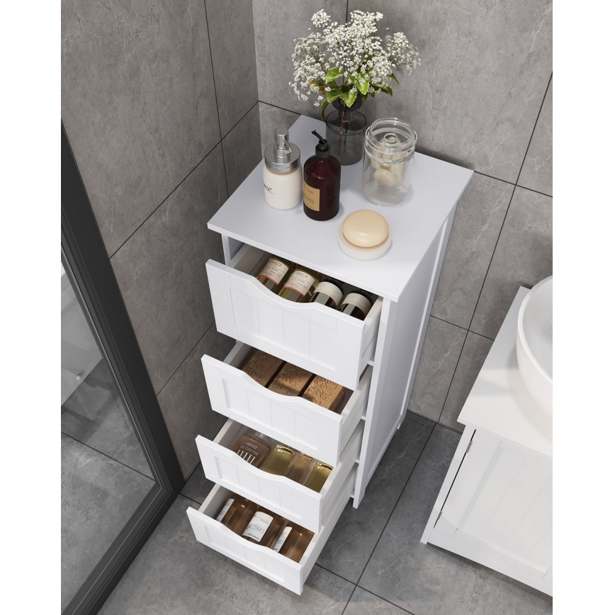Meuble de rangement ZARA blanc