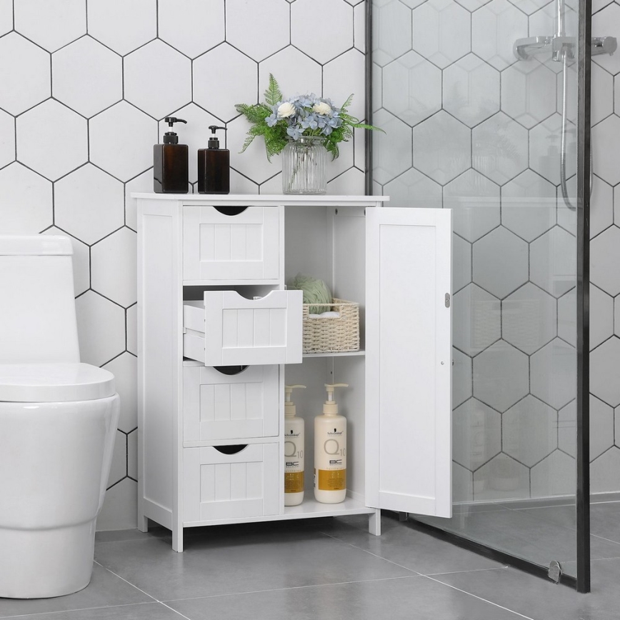 Meuble de rangement ZARA blanc