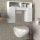 Meuble de salle de bain GERONIMO 61x76 cm blanc