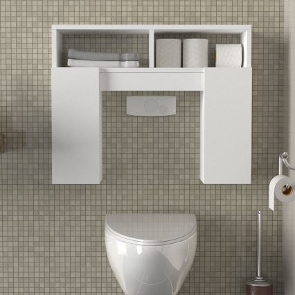 Meuble de salle de bain GERONIMO 61x76 cm blanc