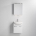 Meuble de salle de bains avec lavabo ASTRID + armoire-miroir LED 4xLED/4,3W/230V IP44 blanc