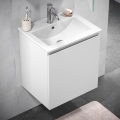 Meuble de salle de bains avec lavabo KENWOOD 51 cm, blanc