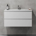 Meuble de salle de bains avec lavabo KENWOOD 91x50x47 cm blanc