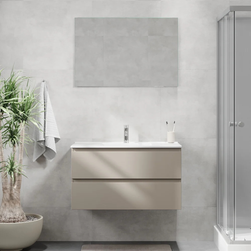 Meuble de salle de bains avec vasque KENWOOD 91x50x45 cm marakesh