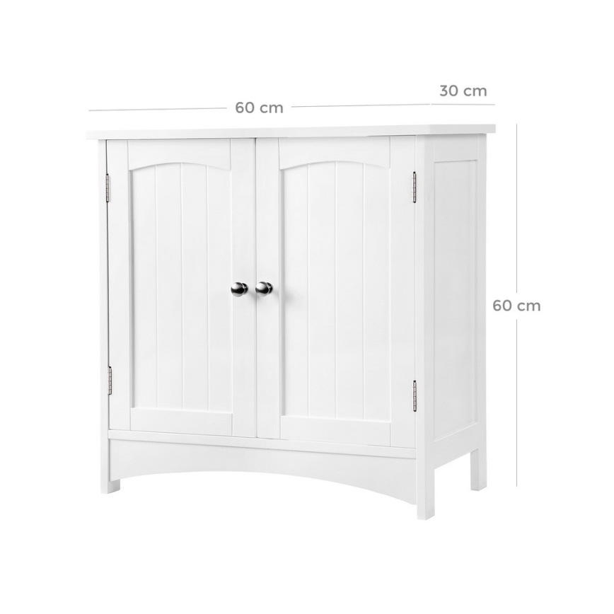 Meuble de salle de bains CLOE blanc