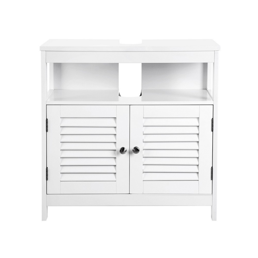 Meuble de salle de bains EIKE blanc