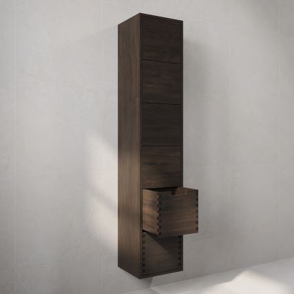 Meuble de salle de bains GRIBSKOV 175 cm brun/chêne